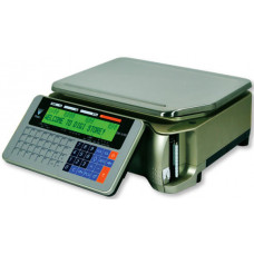 Поверка весов с печатью этикетки DIGI SM-5100 B6